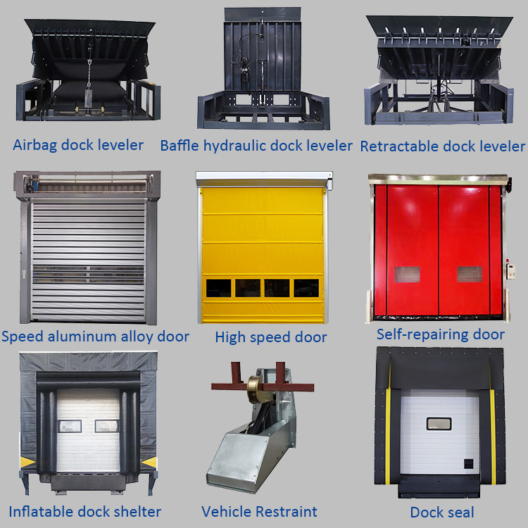 Industrial Manual Operation Mechanical Dock Leveler With High Strength Steel