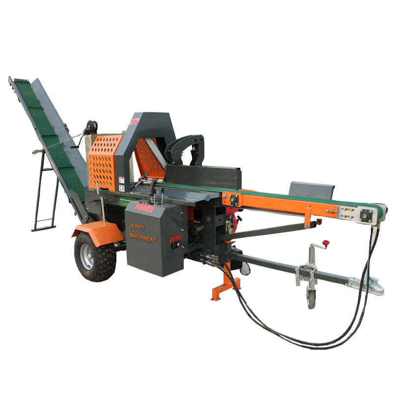 Firewood Processing Made Easy with this Gasoline Firewood Splitter