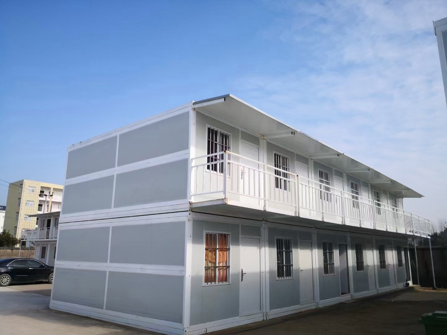Temporary Fold Out Container Homes , 20ft Prefab Tiny Flat Pack Container Homes