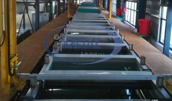 900T/Month Aluminum Anodizing Production Line with 1-25um Anodizing Film