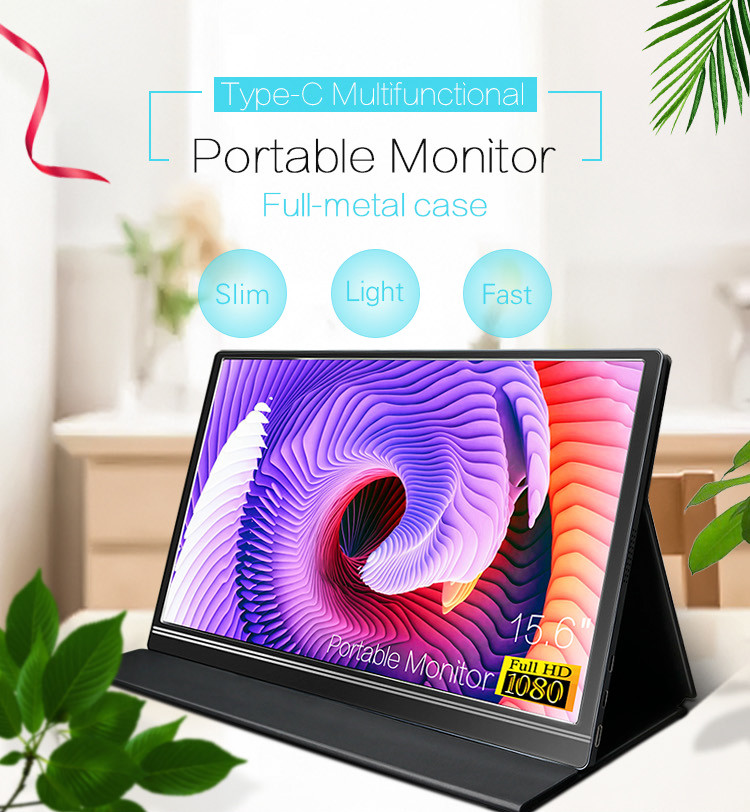 1000:1 Contrast Synchronized Screen 15.6 Inch HDR Portable Monitor