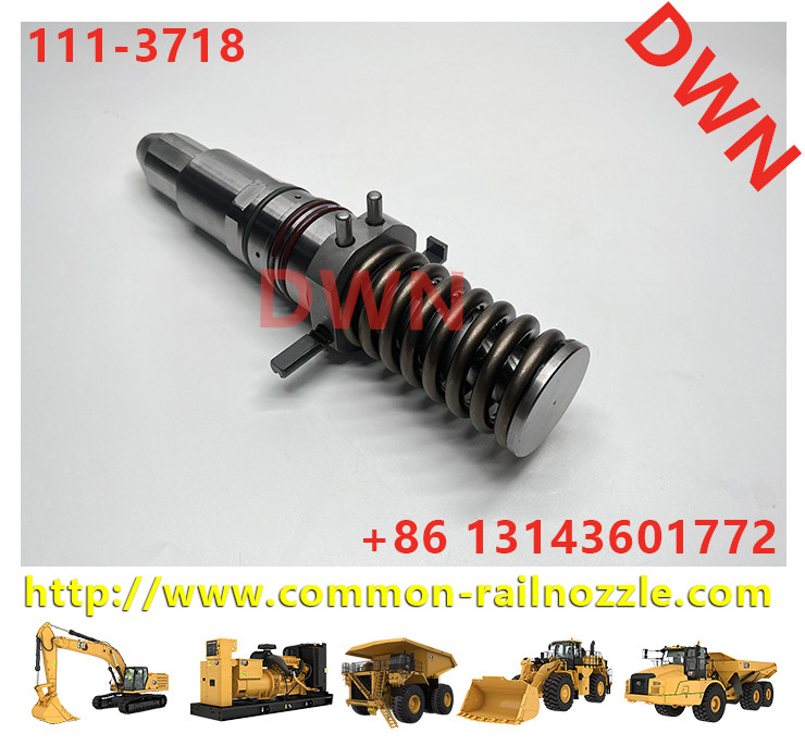 C-A-Terpiller Common Rail Fuel Injector 111-3718 1113718 0R-8338 0R8338 Excavator For 3508/3512/3516 Engine