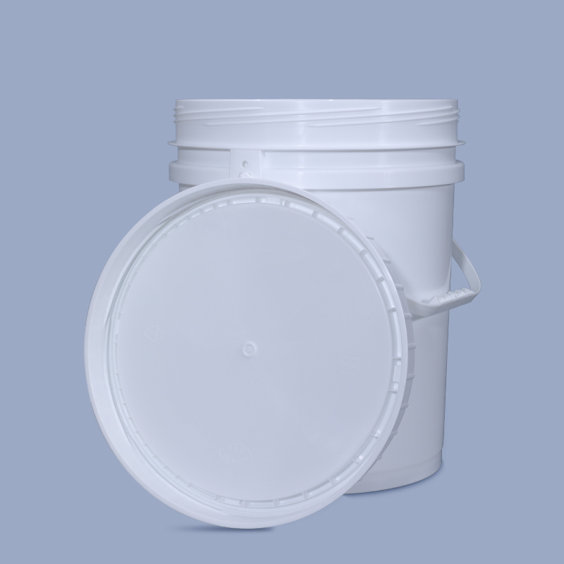 ISO9001 Certified 20L Plastic Bucket With Hand Screw Lid For Packaging
