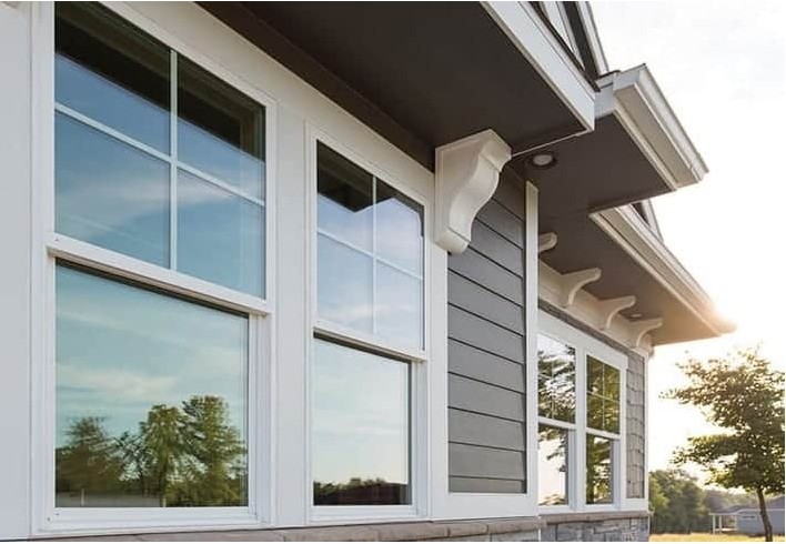 Aluminum Security Storm Windows, Laminated Glazing 6.38mm