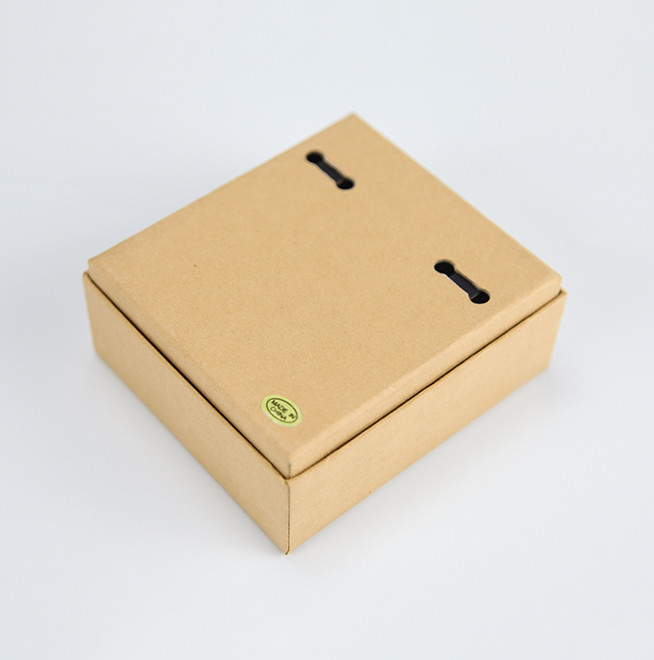 Luxury Custom Design Digital Printing kraft paper earings jewelry packaging Box