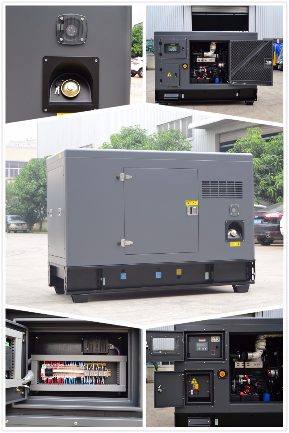 YD4KD Yangdong Genset 12kva 10kw Diesel Generator Yangdong