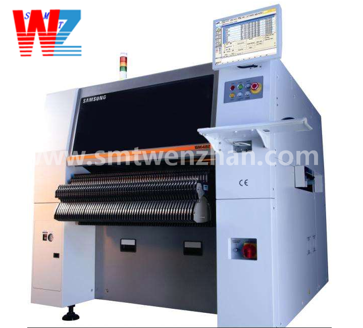 Hanwha SM481 Chip Mounter Pick And Place Machine Alignment Flying Vision stage vision