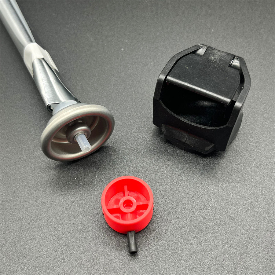 Compact Male Pepper Spray Key Chain Valve Cap for Quick Self-Defense - Durable Design for Everyday Carry