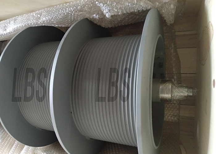 Crane 2000mm Wire Rope Winch Drum For LBS Hoisting Drum Industries