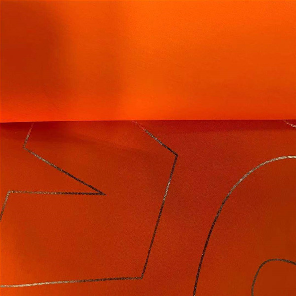 Natural Breathable Silver Foil Fabric 75D 75D 120gsm 150cm 100% Polyester
