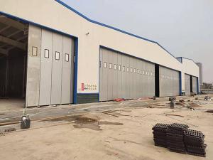  Steel Structure Prefabricated Hangars Customized Color Prefab Aircraft Hangar Manufactures