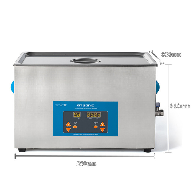 Stainless Steel Digital Ultrasonic Cleaner Time / Temperature LED Dispaly