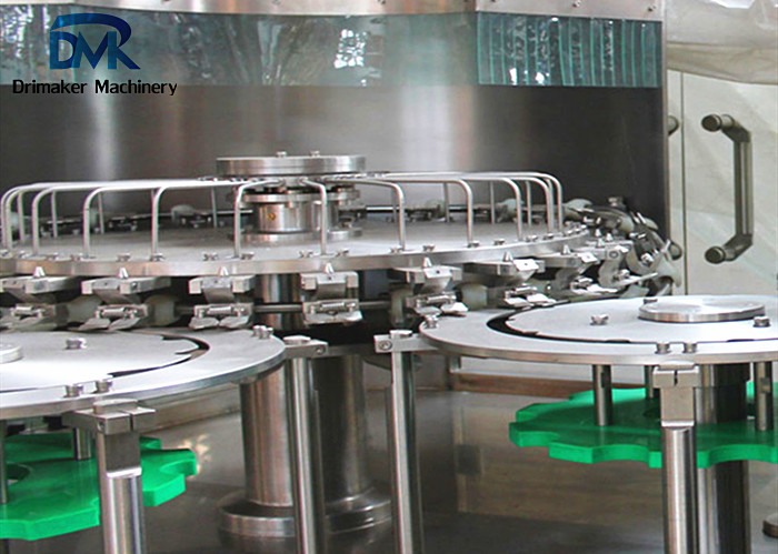 Stable Performance Juice Bottling Machine 12 Filling Heads 2500kg Weight