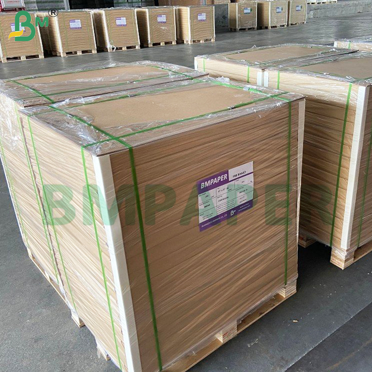Frozen Food Box Cardboard Single Side PE Coating For Pizza and Desserts