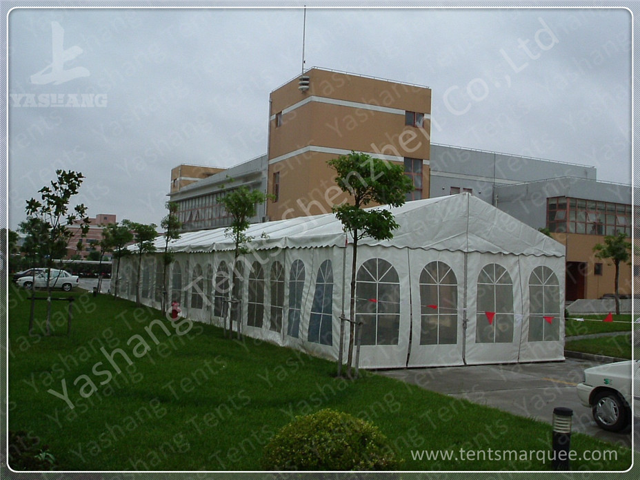 Outdoor Glass Wall Canopy Gazebo Party Tent 20 X 25M 300 Seater Clear Span Marquee Hire