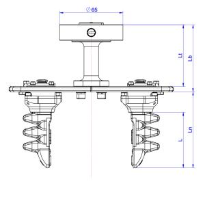 High Adaptability 1600g SRT Soft Gripper For Grabbing Fragile Objects