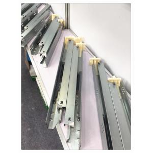 1.4*1.4mm Undermount Drawer Slides , Kitchen Cabinet Drawer Slides Push To Open