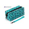 Buy cheap Foldable Fashion Cosmetic Bags PVC Material Made With Diamond Pattern from wholesalers
