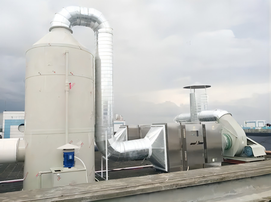 Active Carbon Absorb Box Industrial Waste Gas Treatment With 200kg Activated Carbon 10000m³/h