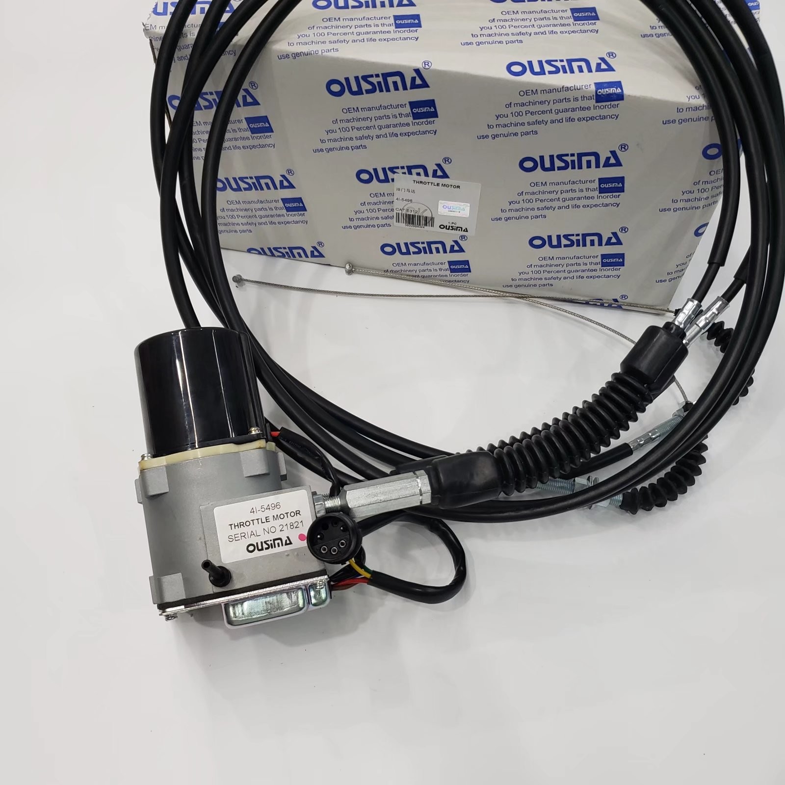 E312 E320 Excavator Throttle Motor , 4I-5496 Electric Motor Governor