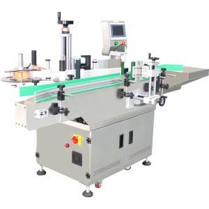  accuracy Automatic Vertical Taper Conical Jars Cups Container Round Bottle Labeling Machine Manufactures