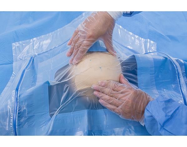 OEM Hospital Use Surgical Disposable Craniotomy Drape Pack With Gowns