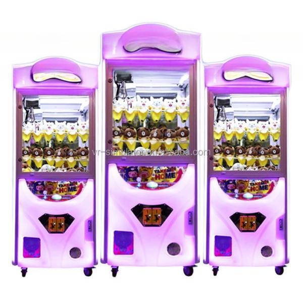 2022 popular crazy toy 2 doll crane machine claw toys/gifts machine for game