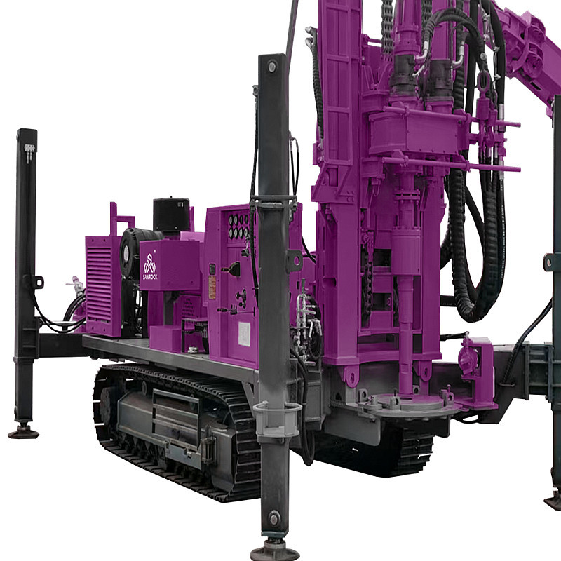 Water Drilling Equipment 263KW Diesel Water Borehole Drilling Machine Portable Well Drilling Rig
