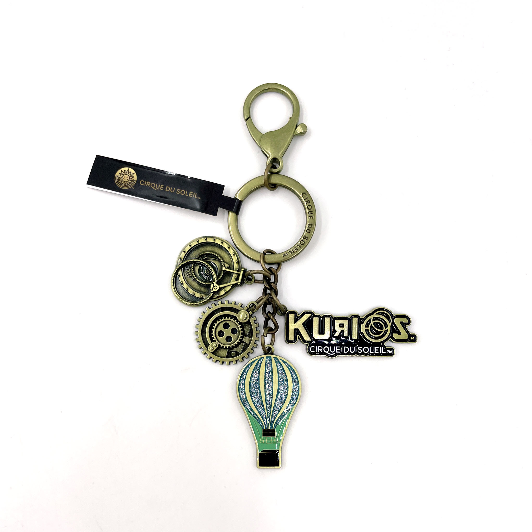 Custom Antique Copper Glitter Keychain With Lobster Clip The Essential Tool for Marketing Strategy