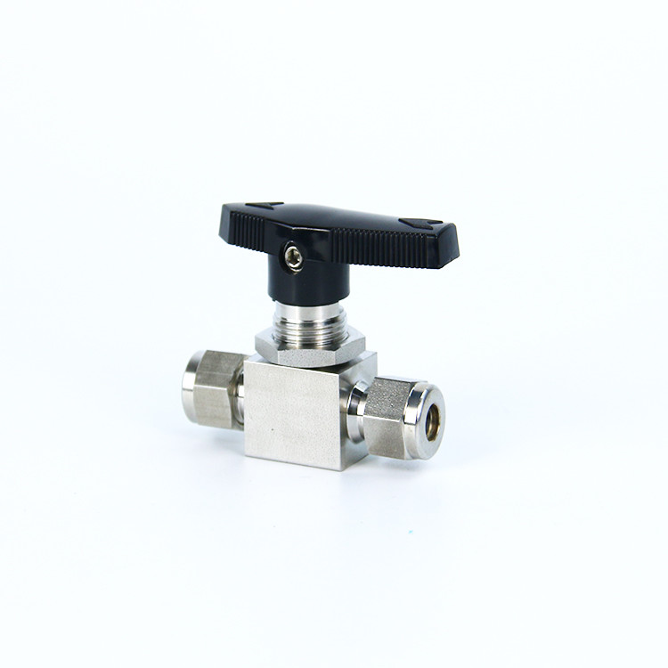 High Pressure Female Thread 1/2 1/4 3/4 3/8 Stainless Steel 3 Way Ball Valve