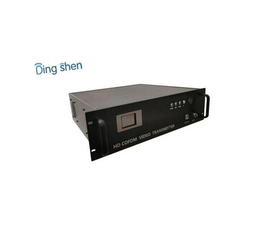 40 Watt HD COFDM Video Transmitter Video + Data Link For Military Long Range Mobile Communication