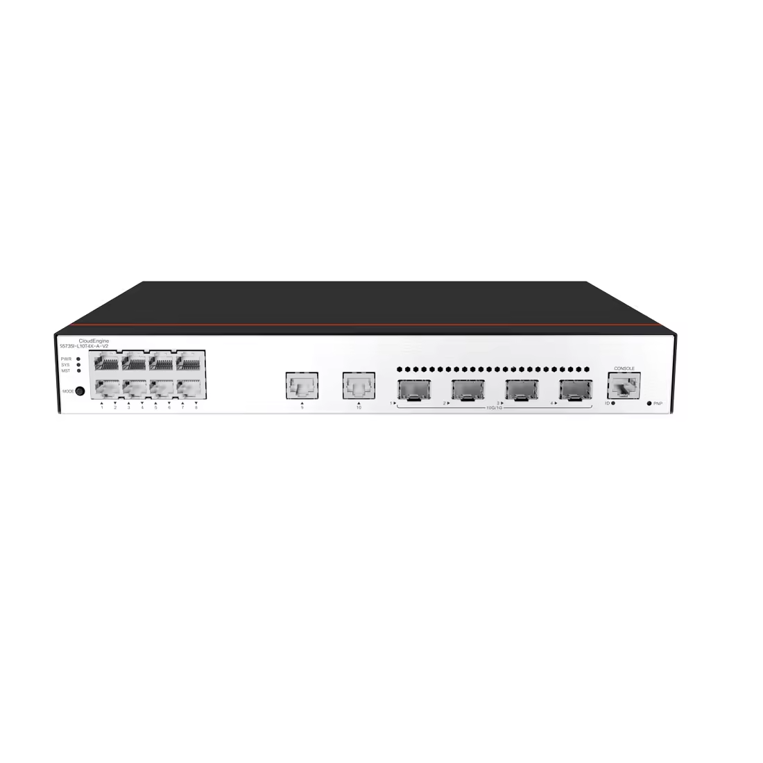 S5735I-L10T4X-A-V2 10 Port Extended-Temperature Industrial-grade Network Switch with QoS Function and Stock Availability