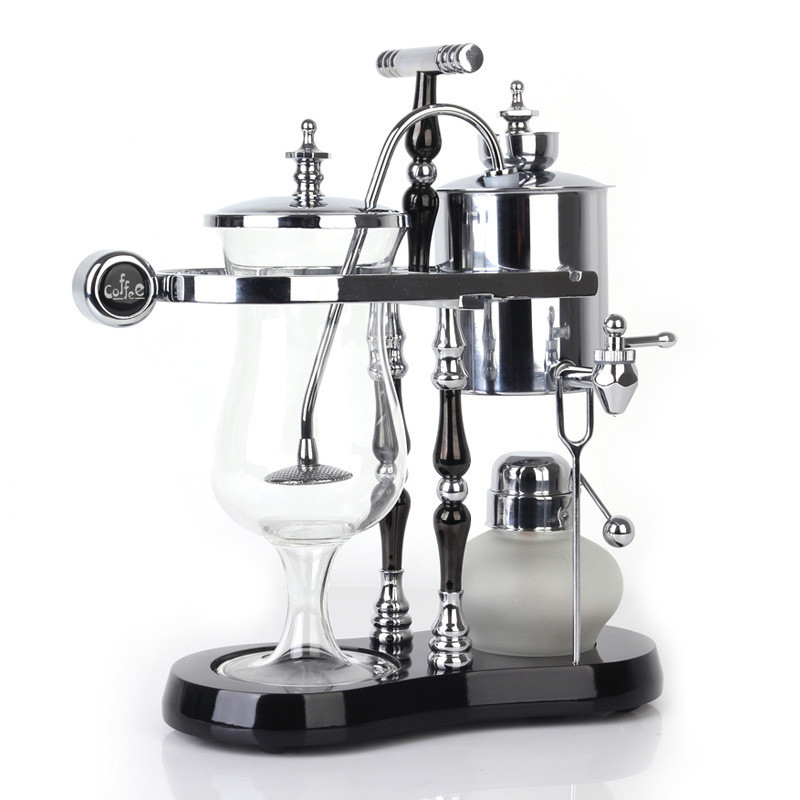 Stainless Glass Syphon Coffee Maker Belgium Family Balance Siphon