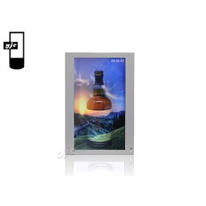  Galvanized 1500 Nits IR Touch 55&quot; Transparent Lcd Showcase Manufactures