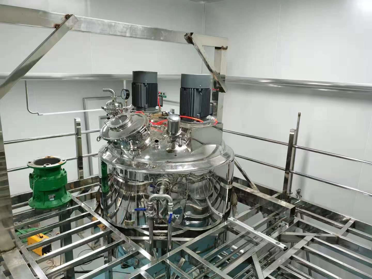 Industry Chemical Production Line Adjustable Speed Chemical Mixing Tank