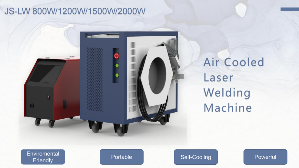 Mini Portable Handheld Laser Welding Machine for Stainless Steel Carbon Steel Aluminum 4in1 2000W 1500W MAX Air Cooling