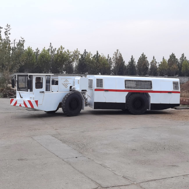 8200kg Underground Personnel Carriers Mine Level Roadway Man Car WCR19