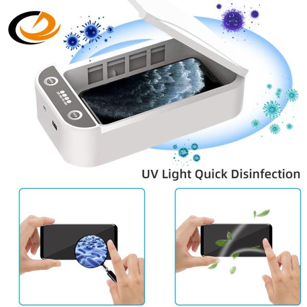 Multi Object Disinfection Phone Sterilizer Box Kill 99.9% Germs For Earphones