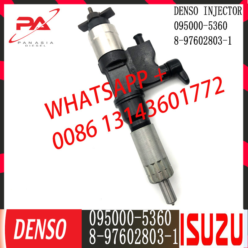 DENSO Diesel Common rail Injector 095000-5360 for ISUZU 8-97602803-1