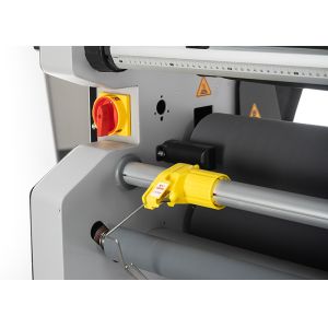 Industrial Hot And Cold Laminating Machine 4 rollers Double Side Laminating