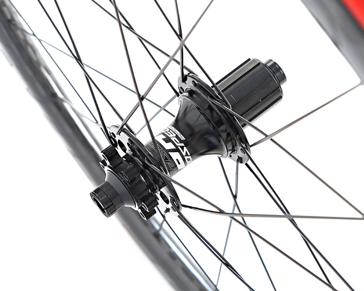 700x25C Carbon Road Bike Wheelset , 40mm Carbon Wheelset For Bicycle
