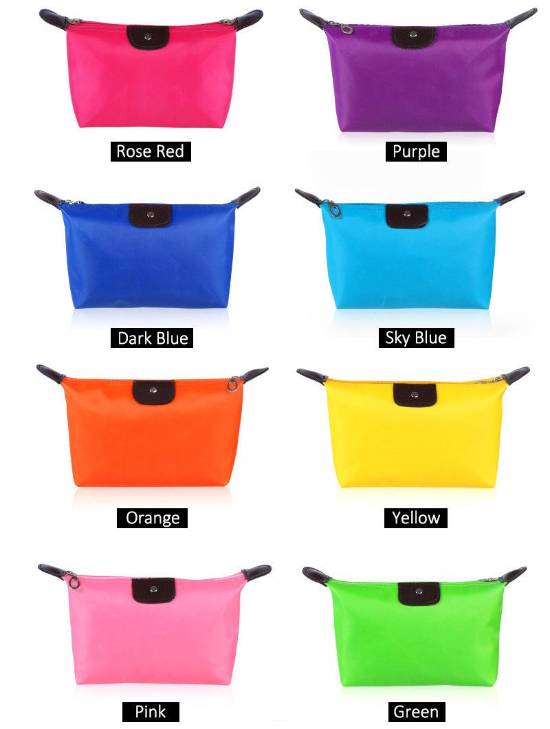 Customizable Eco Friendly Polyester Makeup Cosmetic Bags