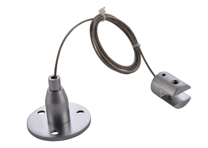 Copper Art Cable Hanging System Hardware Accessories For Lighting / Exhibition