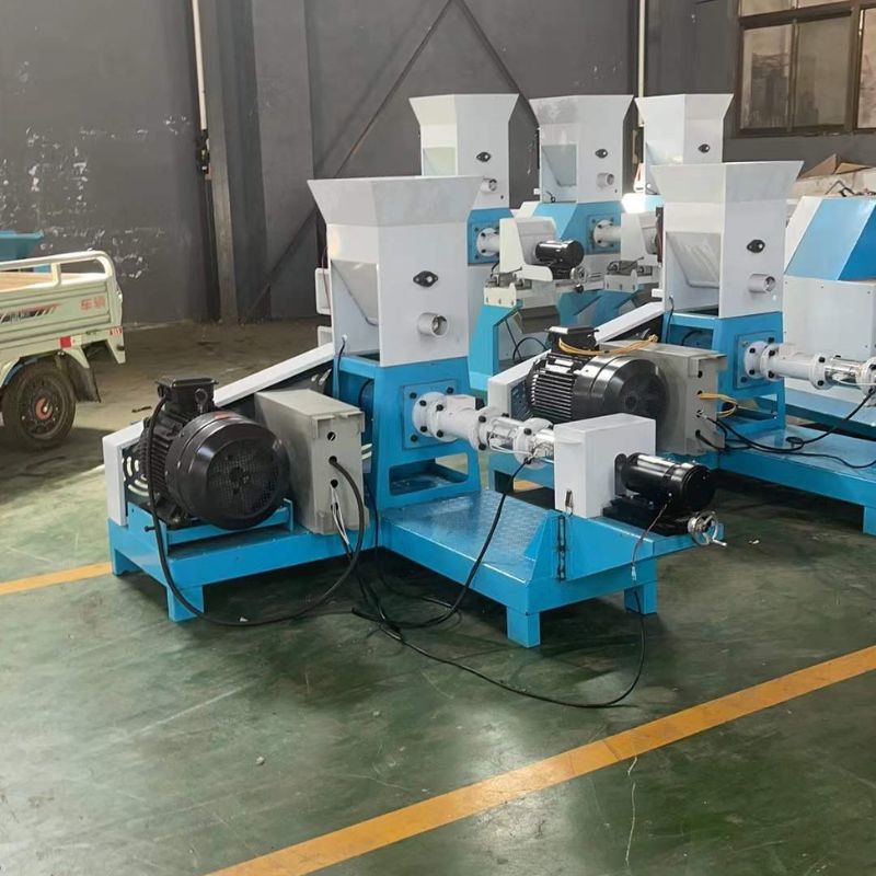 DGP Dry Type Floating Fish Feed Dog Food Extruder Single Screw Granulator Grain Seeds Maize Corn Soybean Extruder