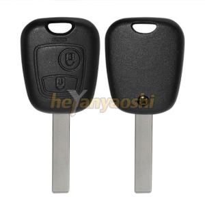  Psa 2 Buttons Smart Key Shell With Emergency Key Insert Hu83 Blade Manufactures