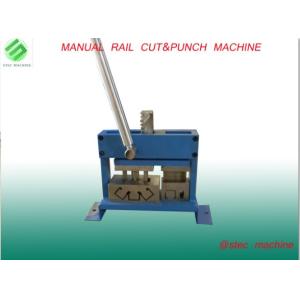 Manual Steel Venetain Blind Machine Headrails Bottom Rails Cutting Punching