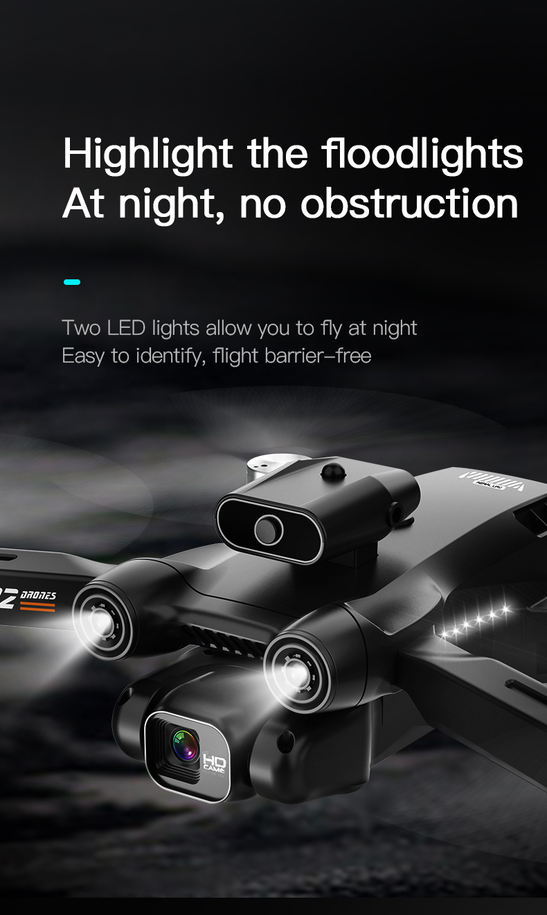 Multi-angle Shot Lf 632 Obstacle Avoidance Recognition Drone With Maximum Flight Time 13 Minutes Design Drone 3D Flip