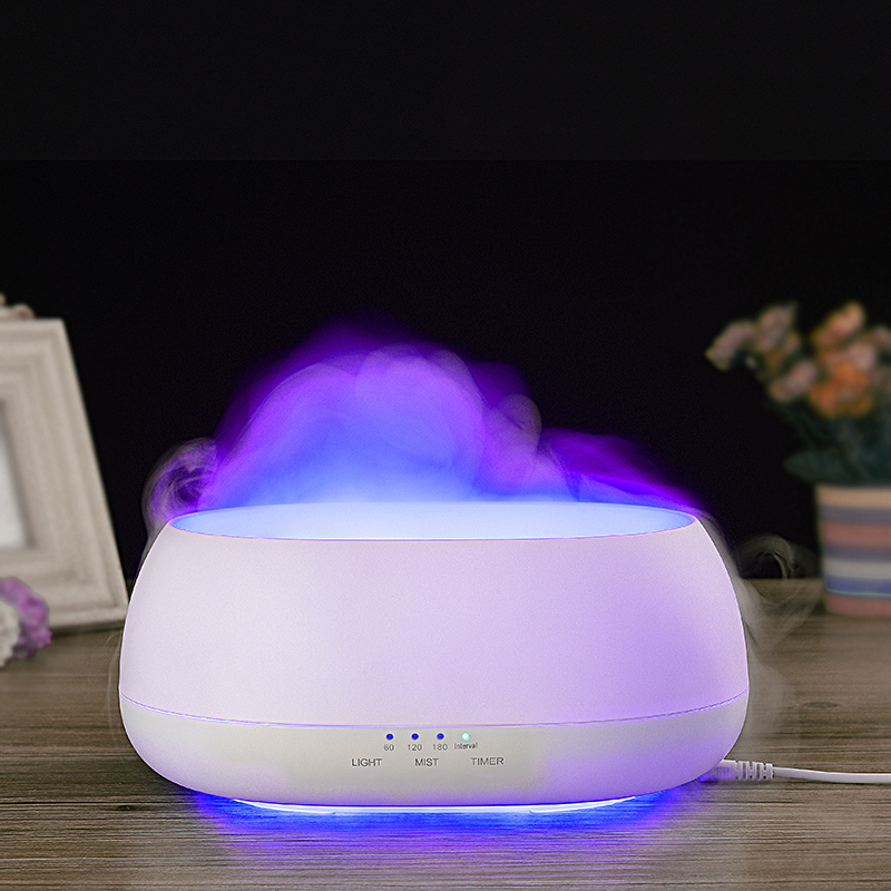 HOMEFISH Drop Shipping Electric Mini Humidifier Ultrasonic Aroma Humidifier Remote Controller