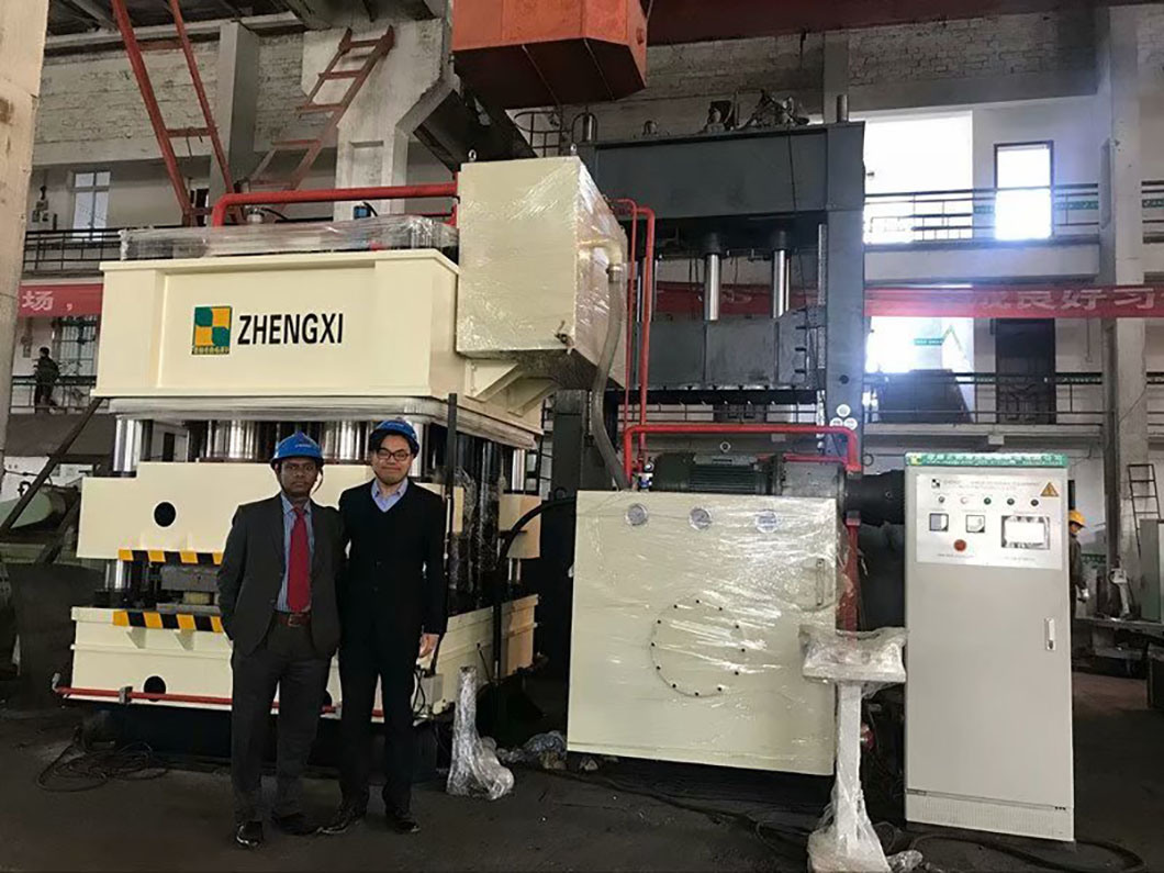2000t Double Action Door Embossing Hydraulic Press Machine
