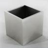 Buy cheap Cube Simple Design 304 50cm Stainless Steel Garden Containers from wholesalers
